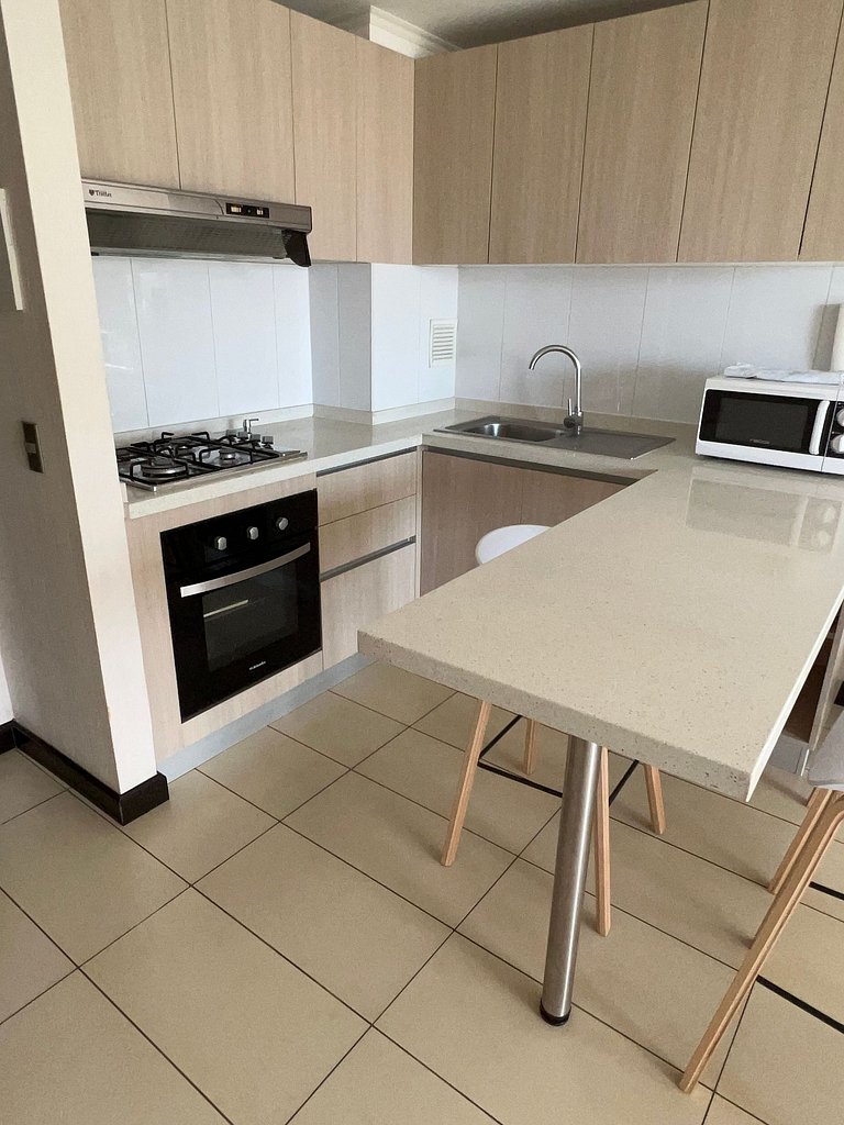 Lindo departamento full equipado Playa Cavancha