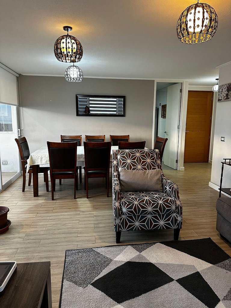 Amplio y Cómodo departamento en Playa Brava